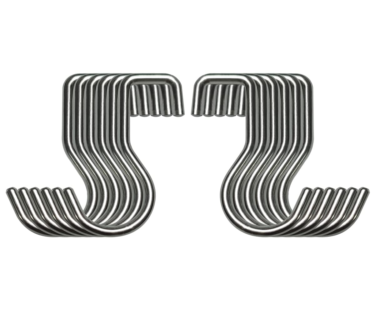 12 Pack Stainless Steel Hanging Hooks